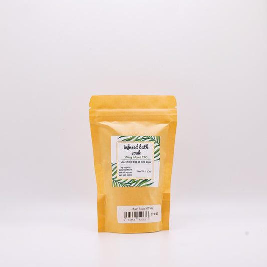 Infused Bath Soak Salts 500mg