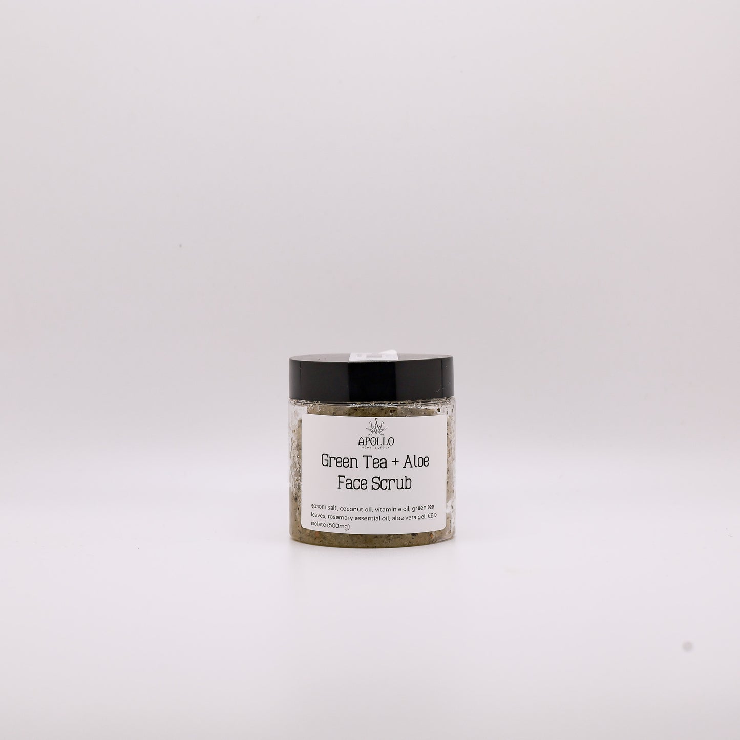 Green Tea Aloe Face Scrub 500mg