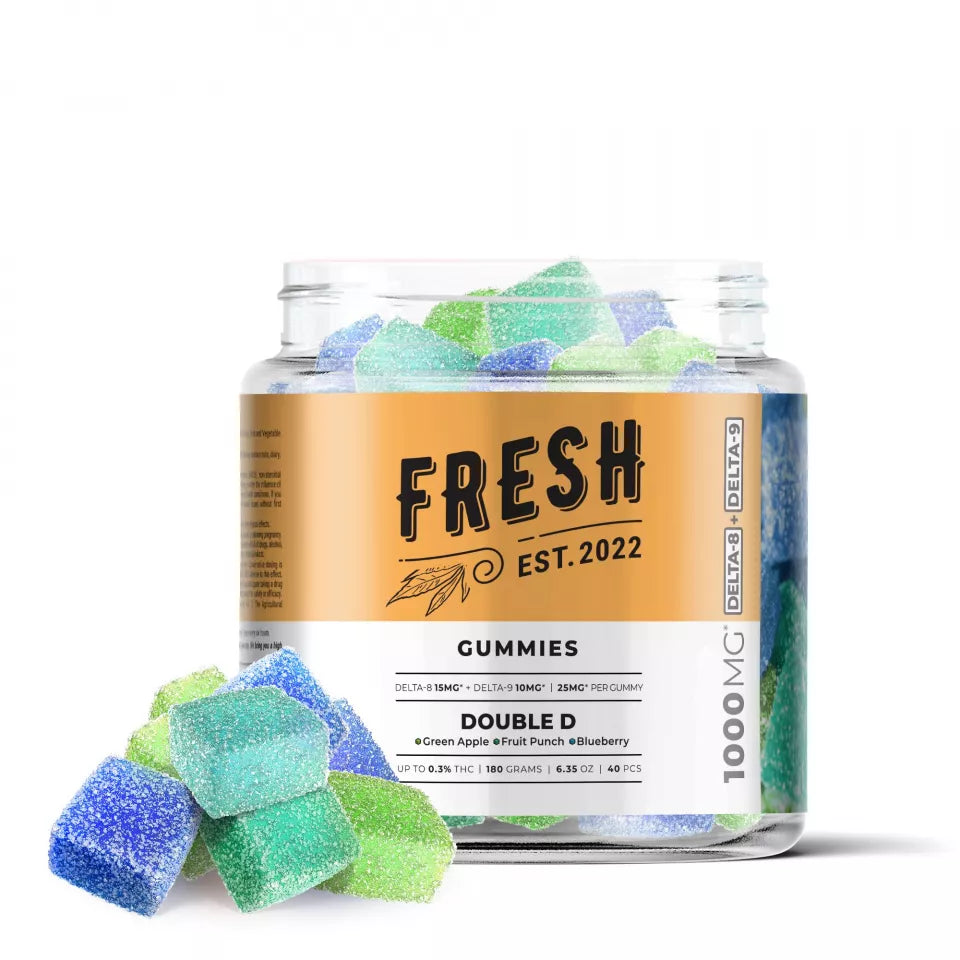 Blends by Fresh Gummies Double D