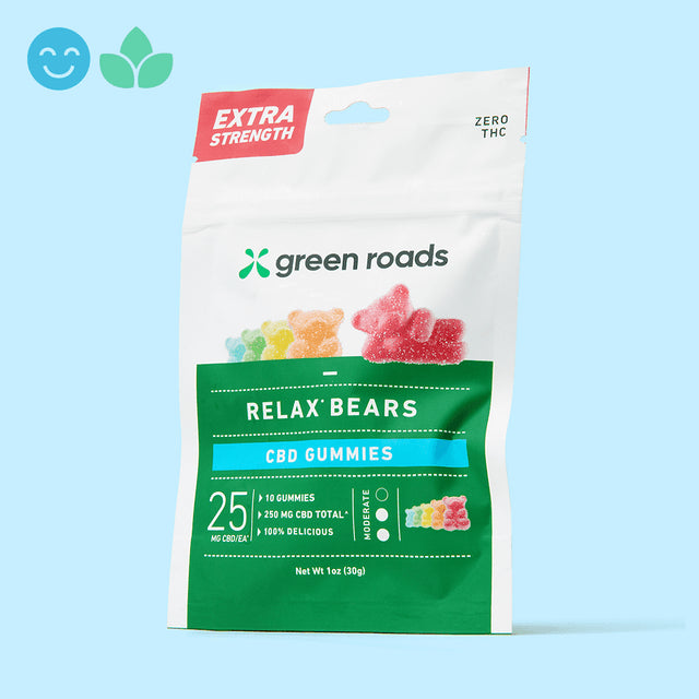 Relax Bears Gummies Extra Strength 25mg 10ct