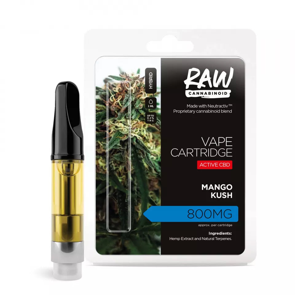 Raw Cart Mango Kush 800mg