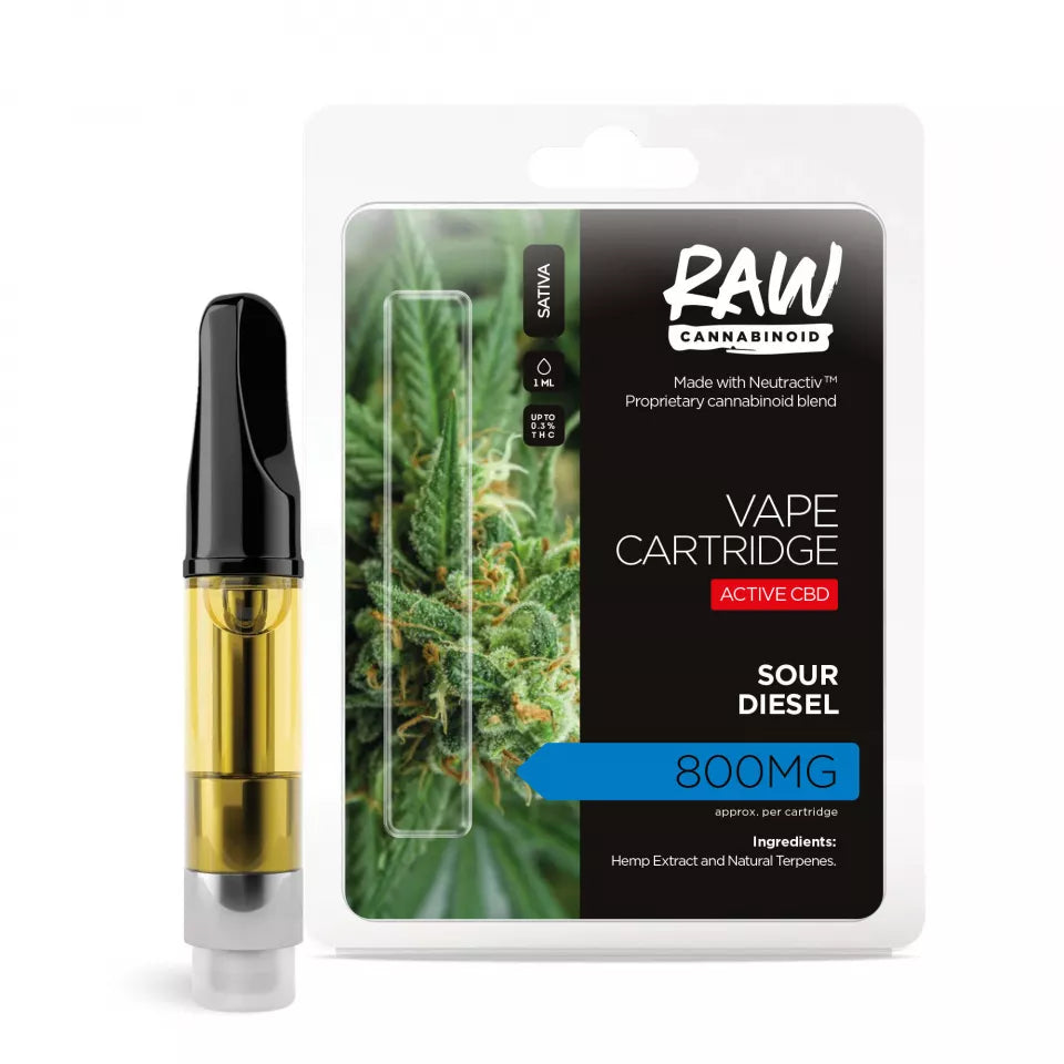Raw Cart Sour Diesel 800mg