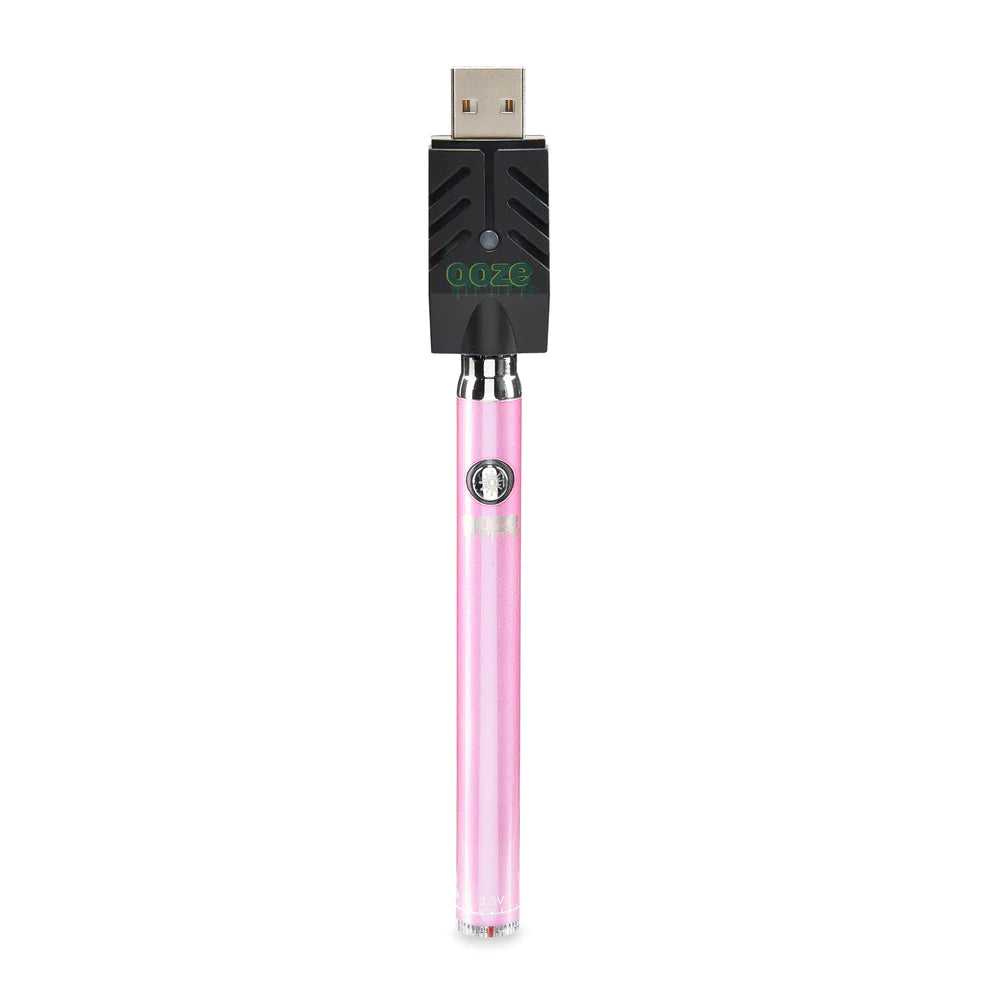 Ooze Twist Slim Pen Ice Pink Apollo Hemp Supply Ooze Twist Slim Pen Ice Pink Apollo Hemp Supply
