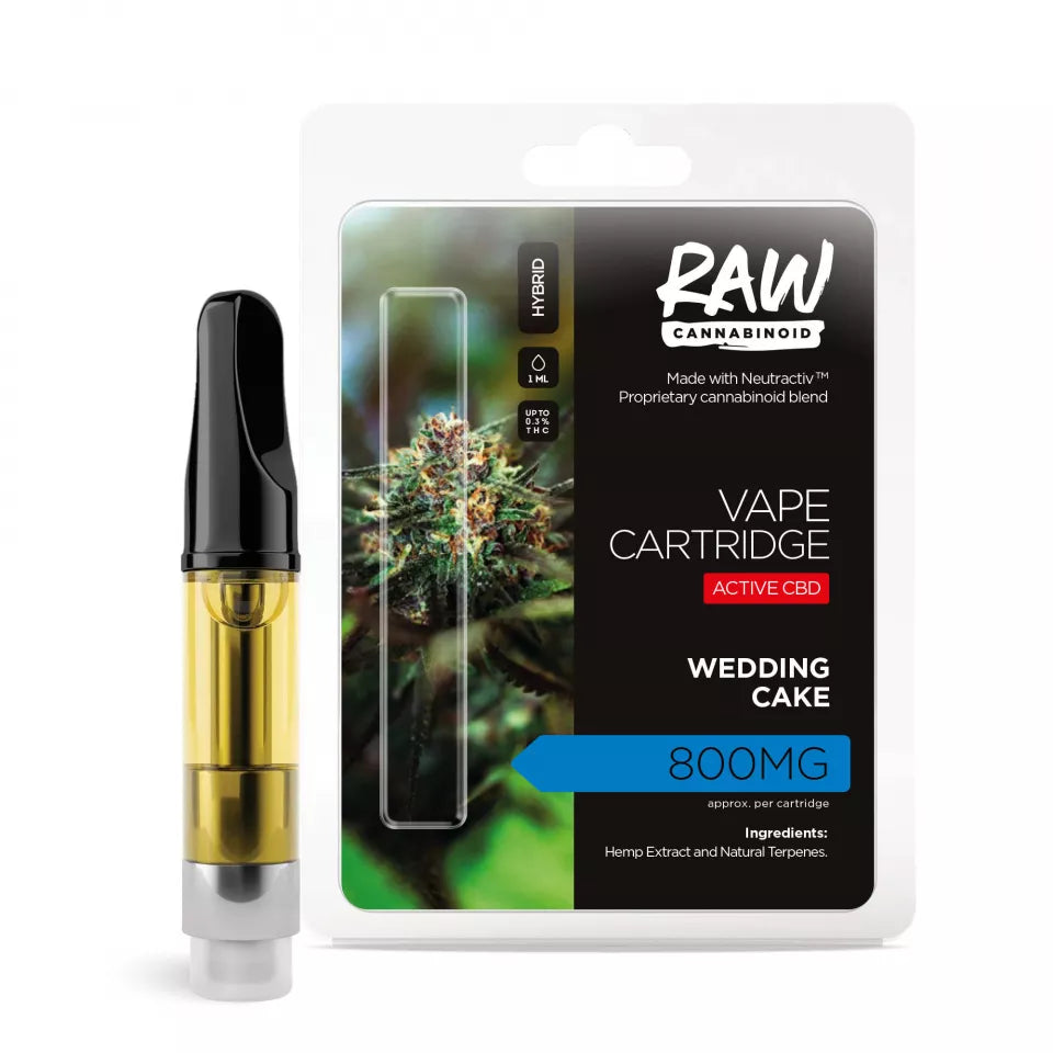 Raw Cart Wedding Cake 800mg