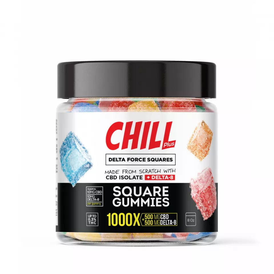 Chill Delta Force D8 CBD Original Gummies 1000mg