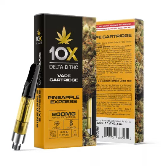 10X Cart Pineapple Express Hybrid