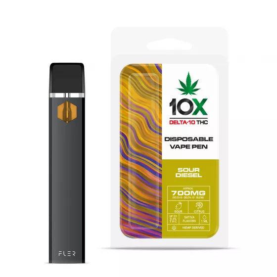 10X D10 Disposable Sour Diesel Sativa
