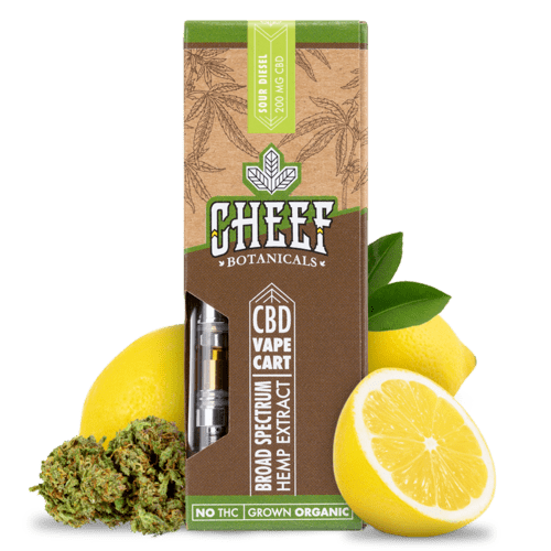 Cheef CBD Cart Sour Diesel