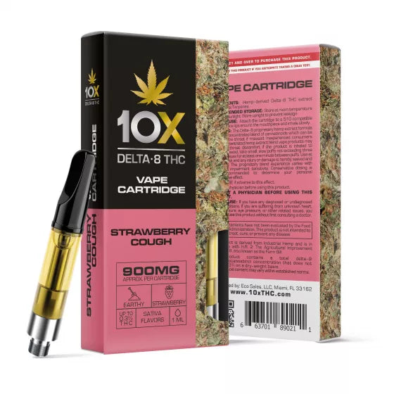 10X Cart Strawberry Cough Sativa