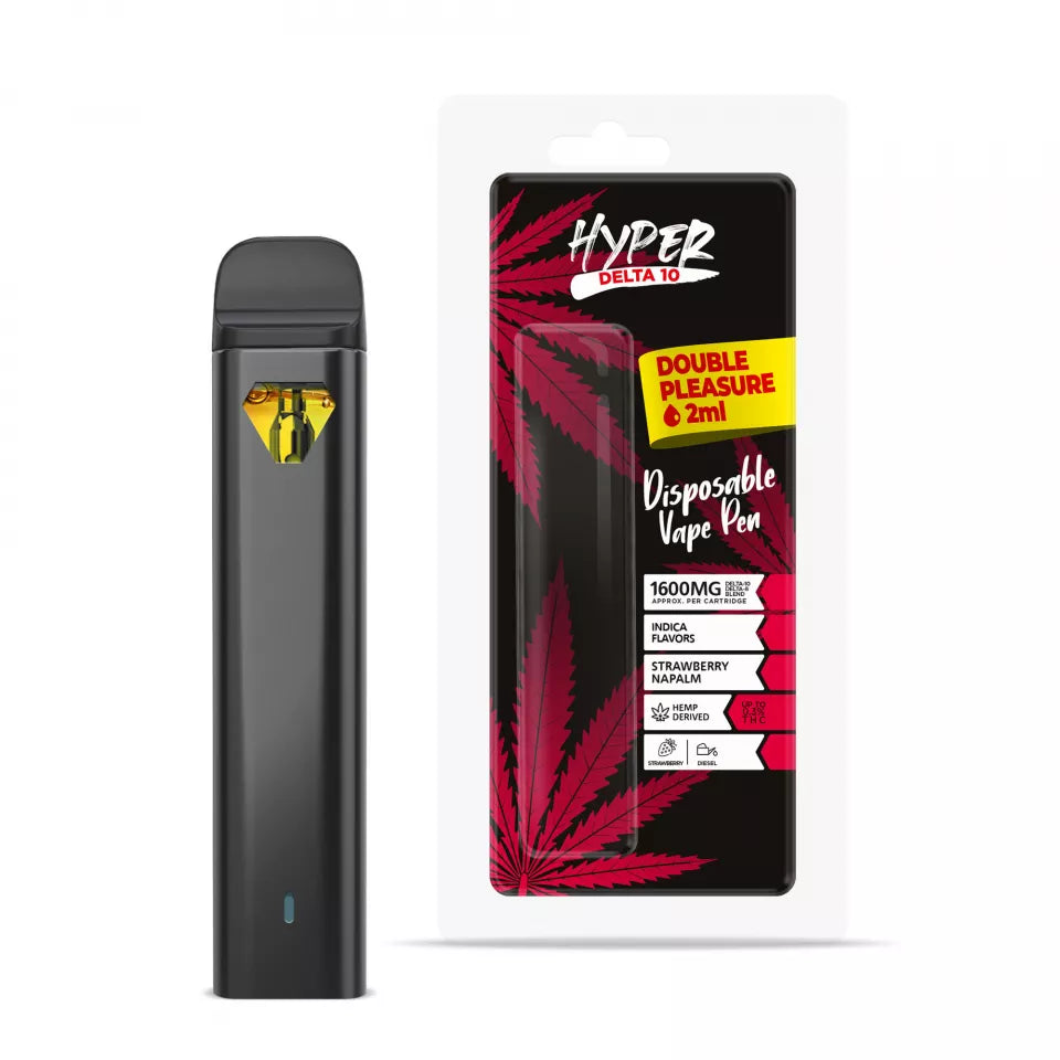 Hyper D10 Disposable Strawberry Napalm