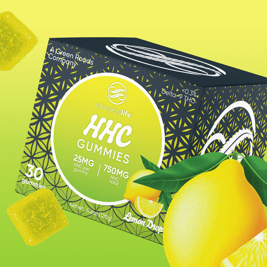 Cannabis Life HHC Gummies Lemon Drop
