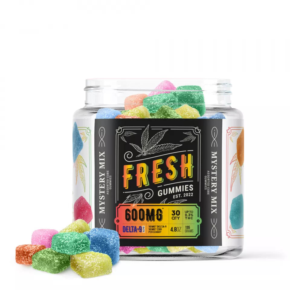 Fresh Gummies D9 CBD Mystery Mix