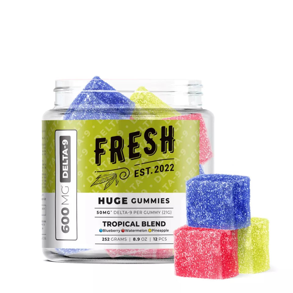 Fresh Gummies D9 CBD Tropical Mix