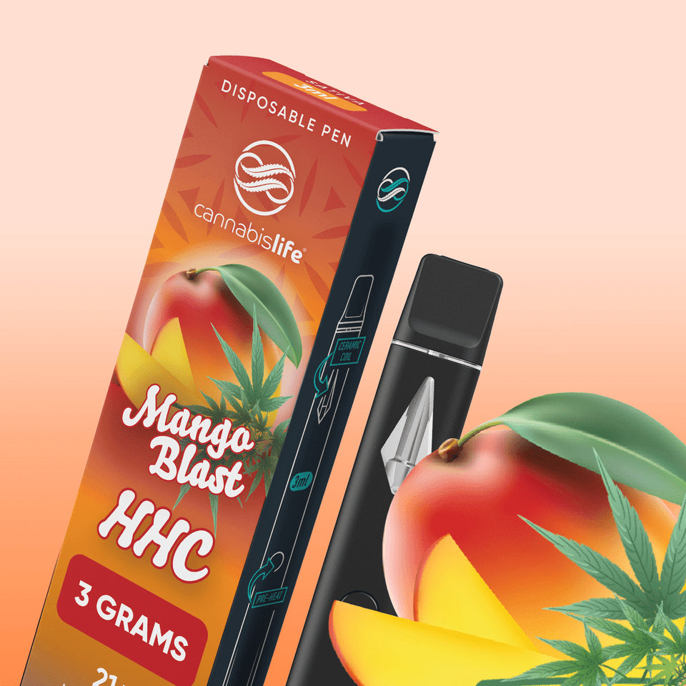 Cannabis Life HHC Disposable Mango Blast