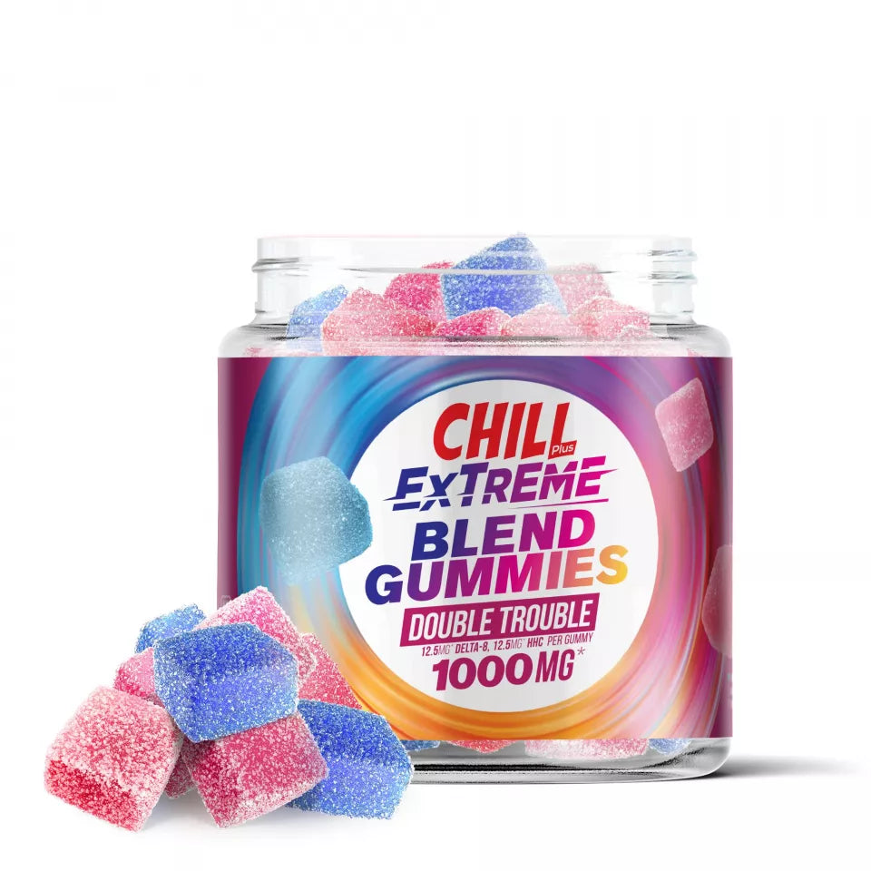 Chill Extreme Gummies Double Trouble 1000mg